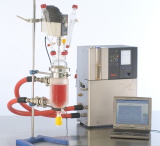 Einsatz der GUI-Bibliothek für die Programmierung einer Displayanwendung in einem Umwälzthermostaten